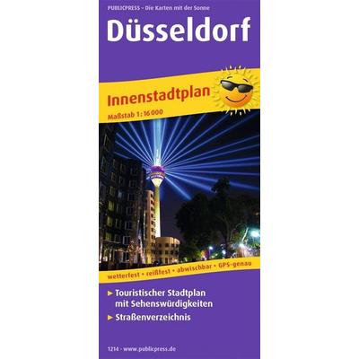 Publicpress Stadtplan Düsseldorf 1:16.000, Sonstige von , KOMPASS Freytag & Berndt, 978-3-96132-214-5