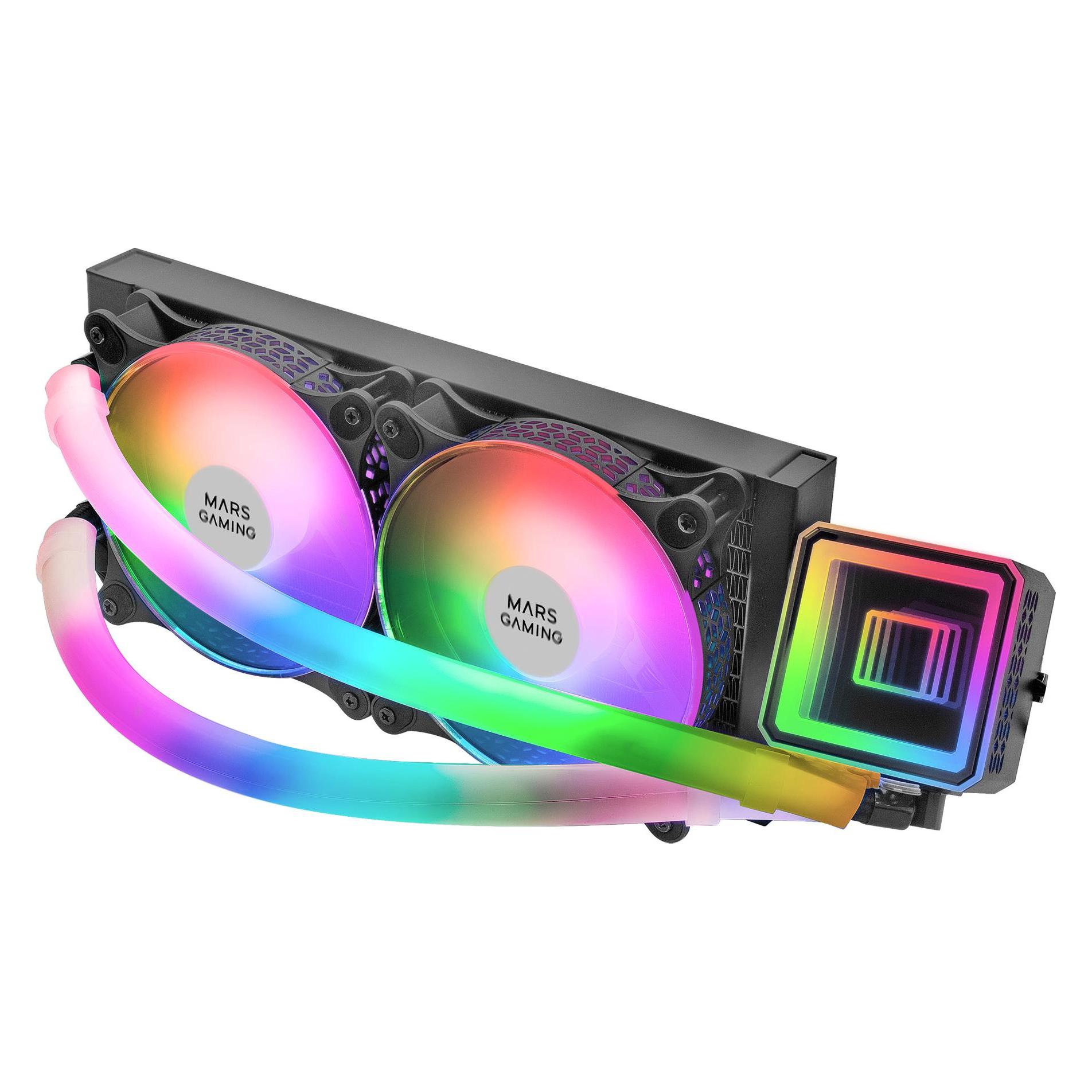 Mars Gaming KIT WATERCOOLING AIO ML-ULTRA240 RGB - 240MM (NOIR) (MLULTRA240)