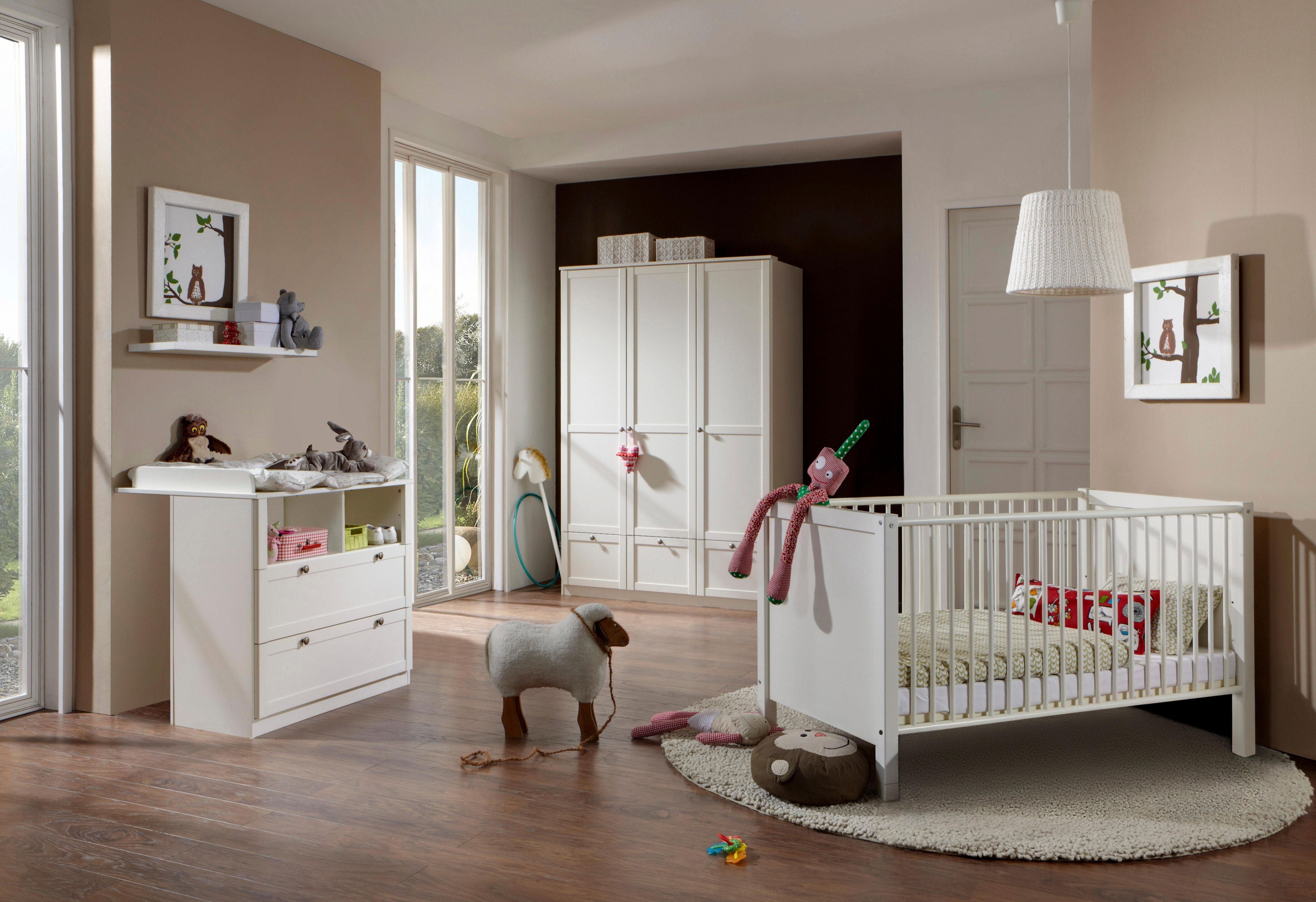 Babybett WIMEX "Helsingborg", weiss (alpinweiß), B:74cm H:77cm L:150cm, Holzwerkstoff, Babybetten, Babybett alpinweiß Liegefläche B/L: 70cm x 140cm, kein Härtegrad