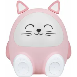 Bigben Kids Bluetooth-Lautsprecher - Cat (8 h), Bluetooth Lautsprecher, Pink