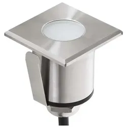 EVN, Gartenbeleuchtung, P67104002 edelstahl LEDEinbaulichtpunkt IP67 3000K 1W (100 lm, IP67)