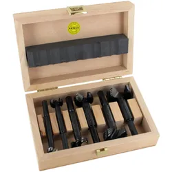 Famag, Bohrereinsatz, Forstner-Bohrer-Satz (15 mm, 20 mm, 25 mm, 30 mm, 35 mm)