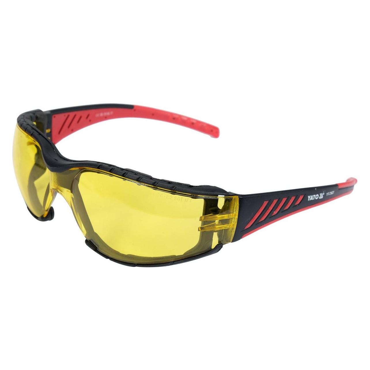 Yato Okulary Ochronne Komfort+ żółte (YT-73621)