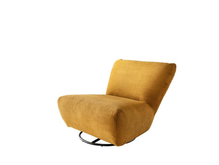 Livetastic Xxl-Sessel, Gold, Metall, Uni, 95x77x94 cm, Stoffauswahl, erweiterbar (Typenauswahl), Sitzfläche 360° drehbar, Wohnzimmer, Sessel, XXL-Sessel