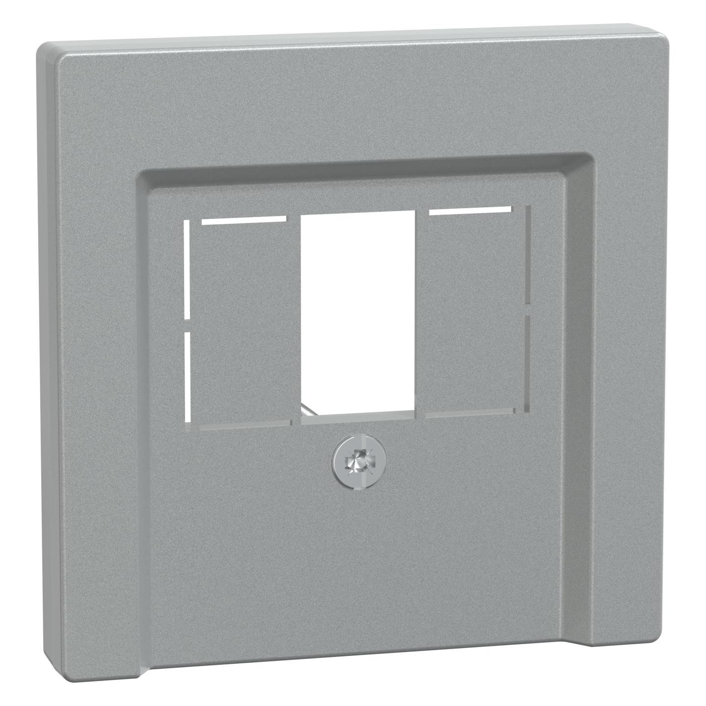 Merten 297960. Produktfarbe: Aluminium, Markenkompatibilität: Universal, Material: Thermoplast (297960)