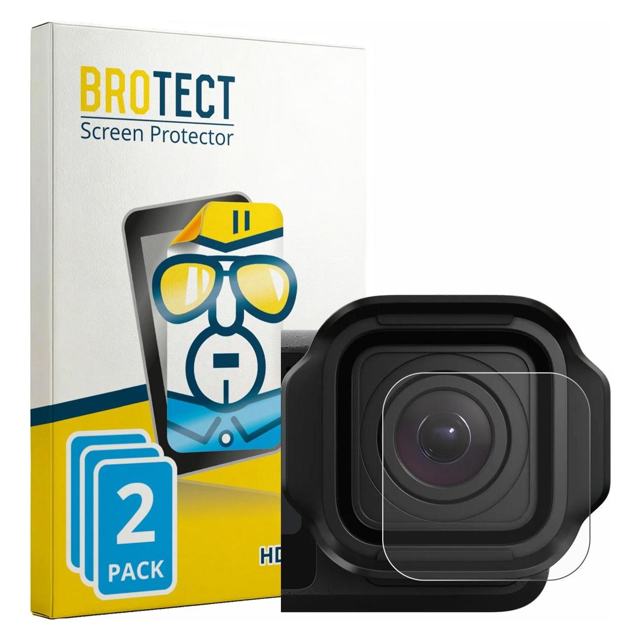 Brotect Schutzfolie für GoPro Mission 1 Pro (Linse) Displayschutz Displayschutzfolie Folie Klar Transparent (1863727)