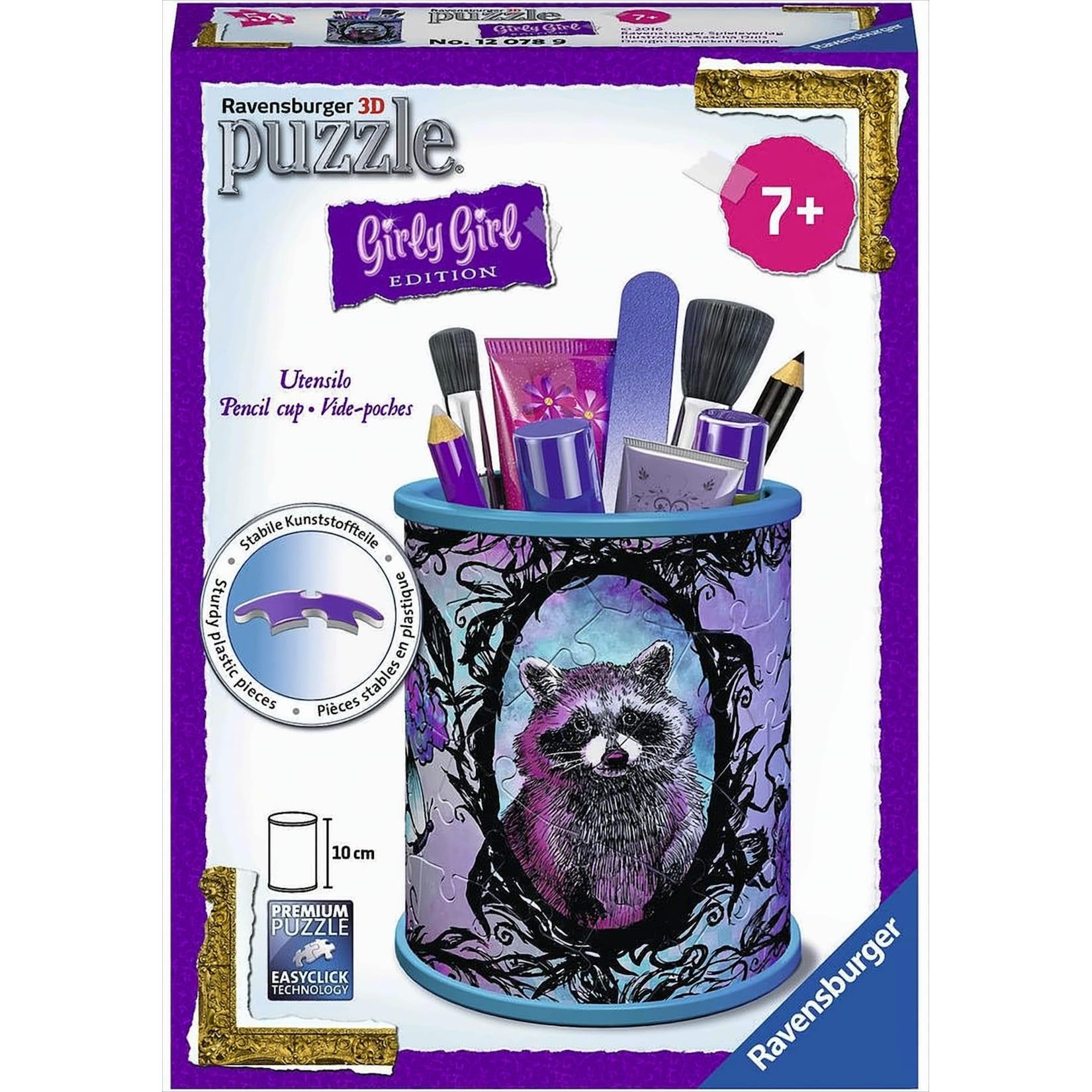 3D Puzzles - Girly Girl Edition - Utensilo - Animal Trend, 54 Teile