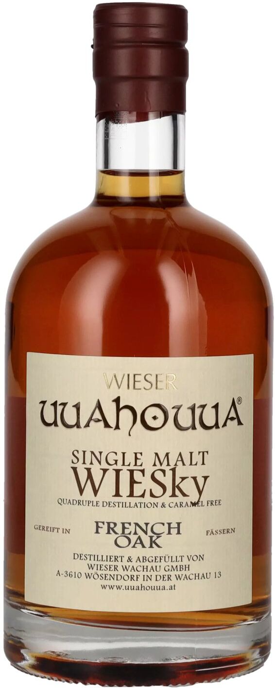 Wieser Wachau Wieser Single Malt WIESky French Oak Whisky 40% Vol. 0,5l