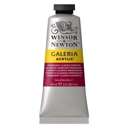 Winsor & Newton Galeria Acrylic 60Ml Perm. Alizarin Crimson 466 (60 ml) (2120466)