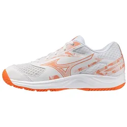 Mizuno, Jungen, Hallenschuhe, Stealth Star 3 (38.5), Weiss