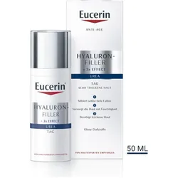 Eucerin, Gesichtscreme, Hyaluron-Filler + Urea (50 ml, Tagescreme)