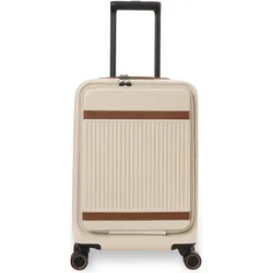 The Chesterfield Brand Zuna 4 Rollen Kabinentrolley S 55 cm Laptopfach, Koffer, Beige