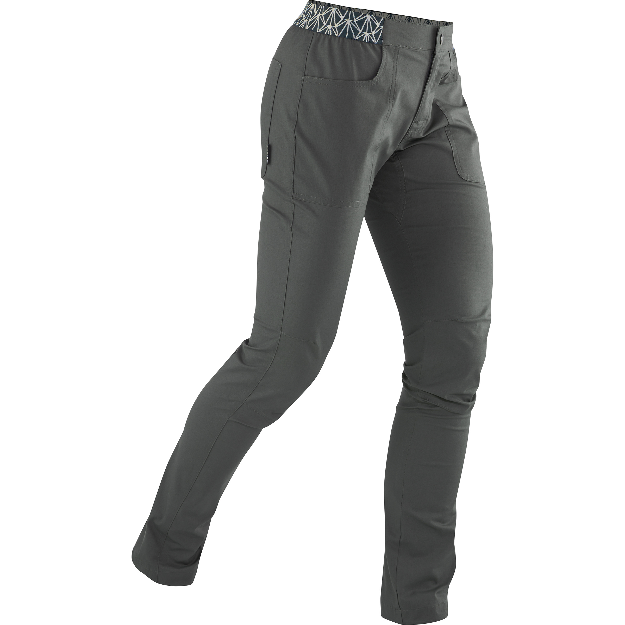 Edelrid Nona Hose Damen Jeans & Freizeithose grau Größe L Bouldern | Sportklettern | Lifestyle Hautfreundlich