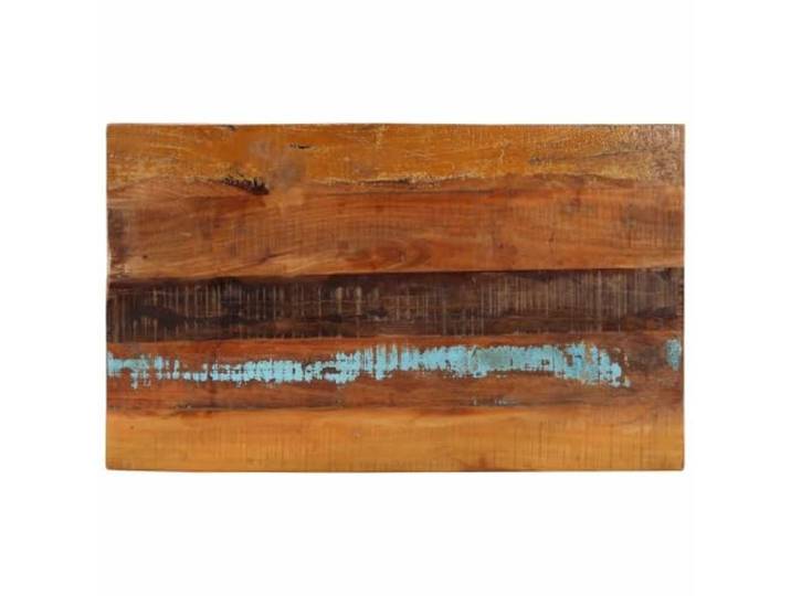vidaXL Tischplatte Massivholzplatte Holzplatte Ersatztischplatte Holz Platte für Couchtisch Rechteckig 60x100cm 25-27mm Recyceltes Massivholz