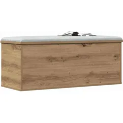 vidaXL, Aufbewahrungsbox, Handgemachte Eichen-Aufbewahrungstruhe (35 cm, 1x)