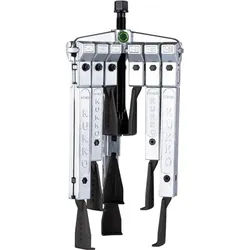 Kukko, Fahrzeug Werkzeug, Abzieherset Serie 30-SP 3-armige Außenspannung m.120mm SW17mm mechanische Spindel schmale Haken Sp..