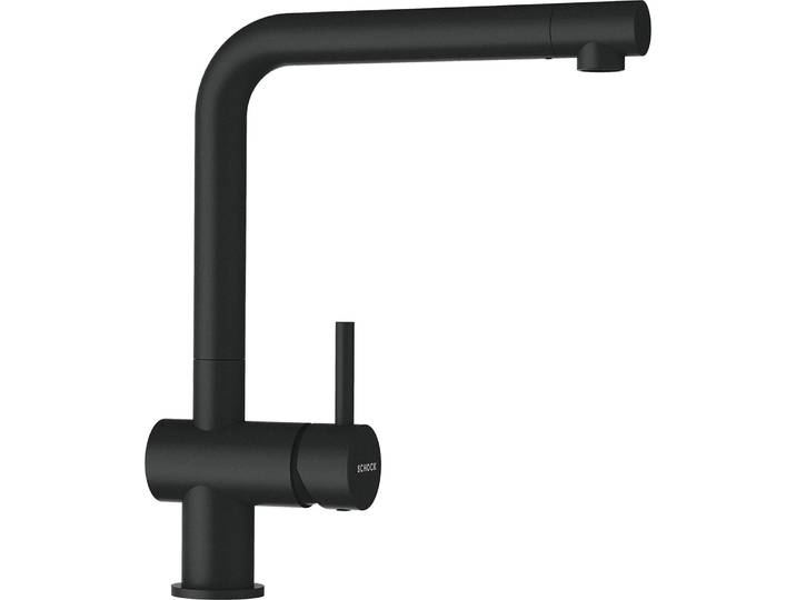 Küchenarmatur SCHOCK EPOS FA , schwarz (magma), B:21,2cm H:31cm Ø:5cm, Messing, Armaturen, Küchenarmatur, Festauslauf, Schwenkbereich 360