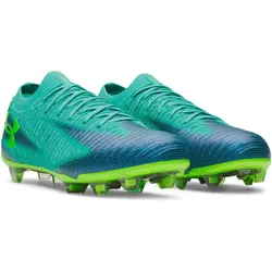 UNDER ARMOUR Shadow Elite 3 FG Fußballschuhe Herren 331 - green mode/hyper green/metallic silver 43