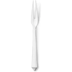 Georg Jensen Pyramid Fleischgabel, Servierbesteck, Silber