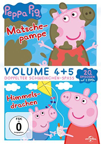 Peppa Pig Doppelpack - Matschepampe & Himmelsdrachen [2 DVDs] - Preis vom 11.10.2026 03:10:56 h