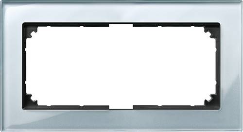 Merten Rahmen Abdeckung System M Silber 487860 1St.