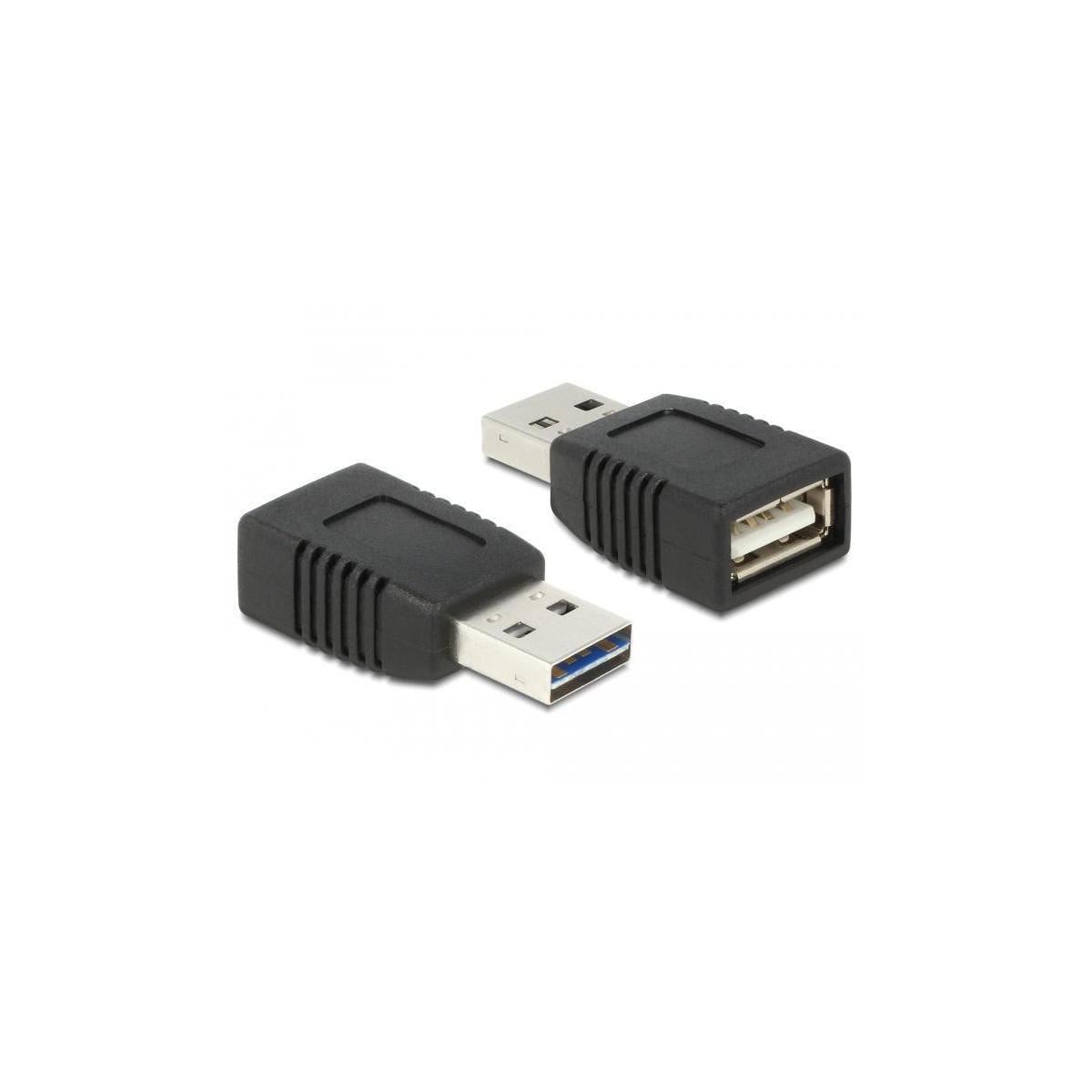 Delock 65965 Adapter USB 2.0-A naar USB 2.0-A