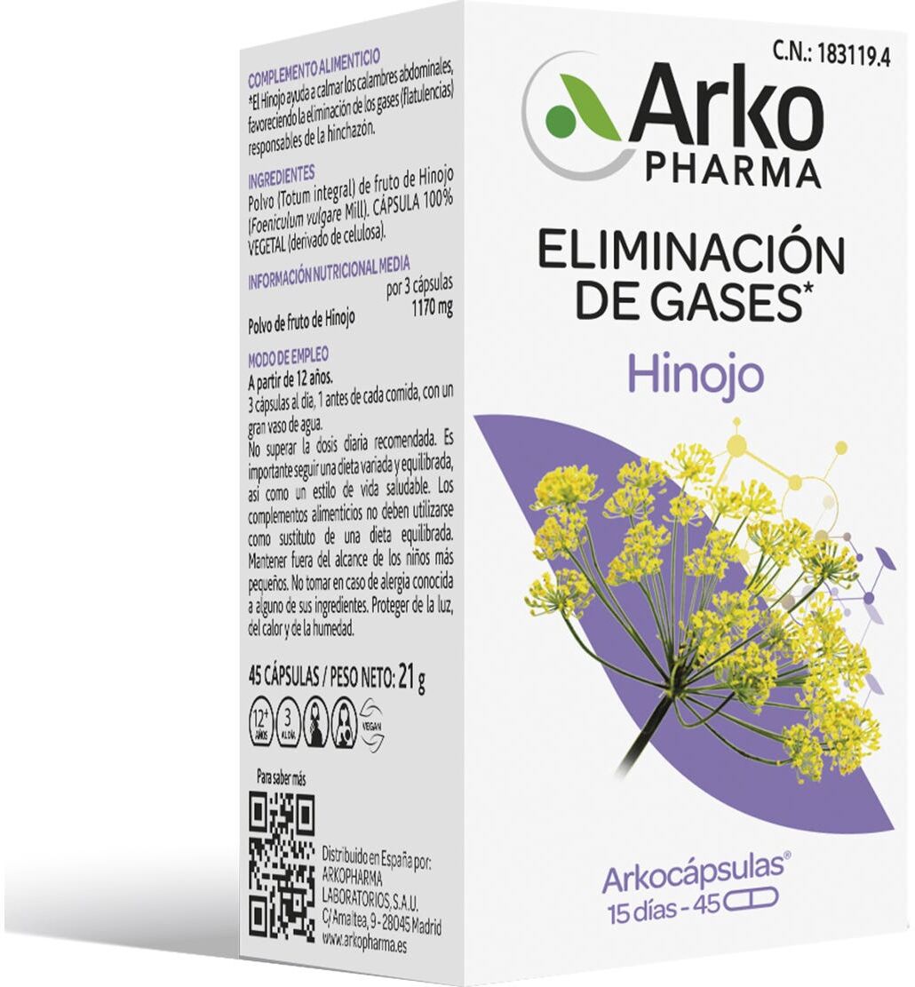Arkopharma Arkocaps Hinojo 45 caps
