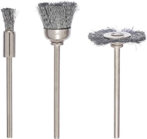 Bosch Accessories 3tlg. Mini-Bürsten-Set 3tlg. Mini-Bürsten-Set 2609256554 1St.