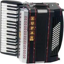 Zupan Alpe III 72 MH Akkordeon Schwarz