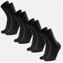 LINER CREW SOCKEN - 4-Pack - Grau - 43-47