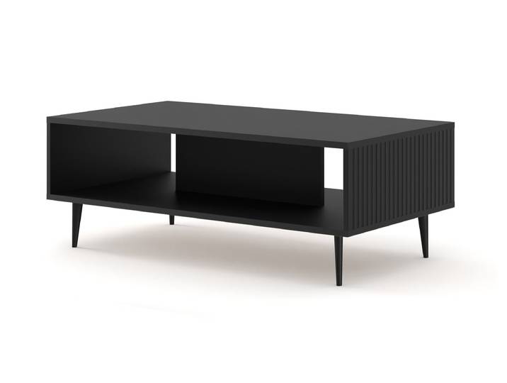 Table basse Philaé\, noire\, 90 cm