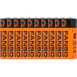 Fanso ER18505M Lithium Batterie 3,6V 3500mAh 10er-Set