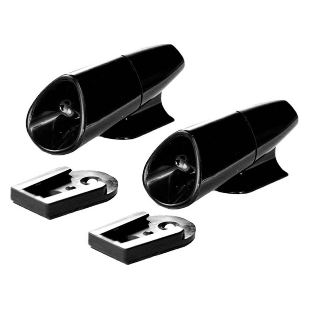 HP Autozubehör Wildwarner Set Clip ABS Kunststoff Kennzeichenrahmen (L x B x H) (10889)