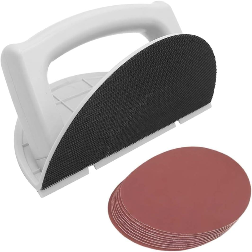 10 stuks Zelfklevende hoekschuurder voor gipsplaten, 17,8 cm, korrel 240