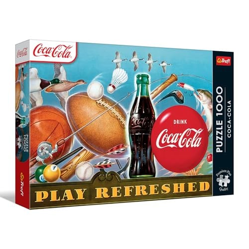 Trefl Puzzel 1000 stukjes Coca-Cola Een moment van verfrissing Premium Plus