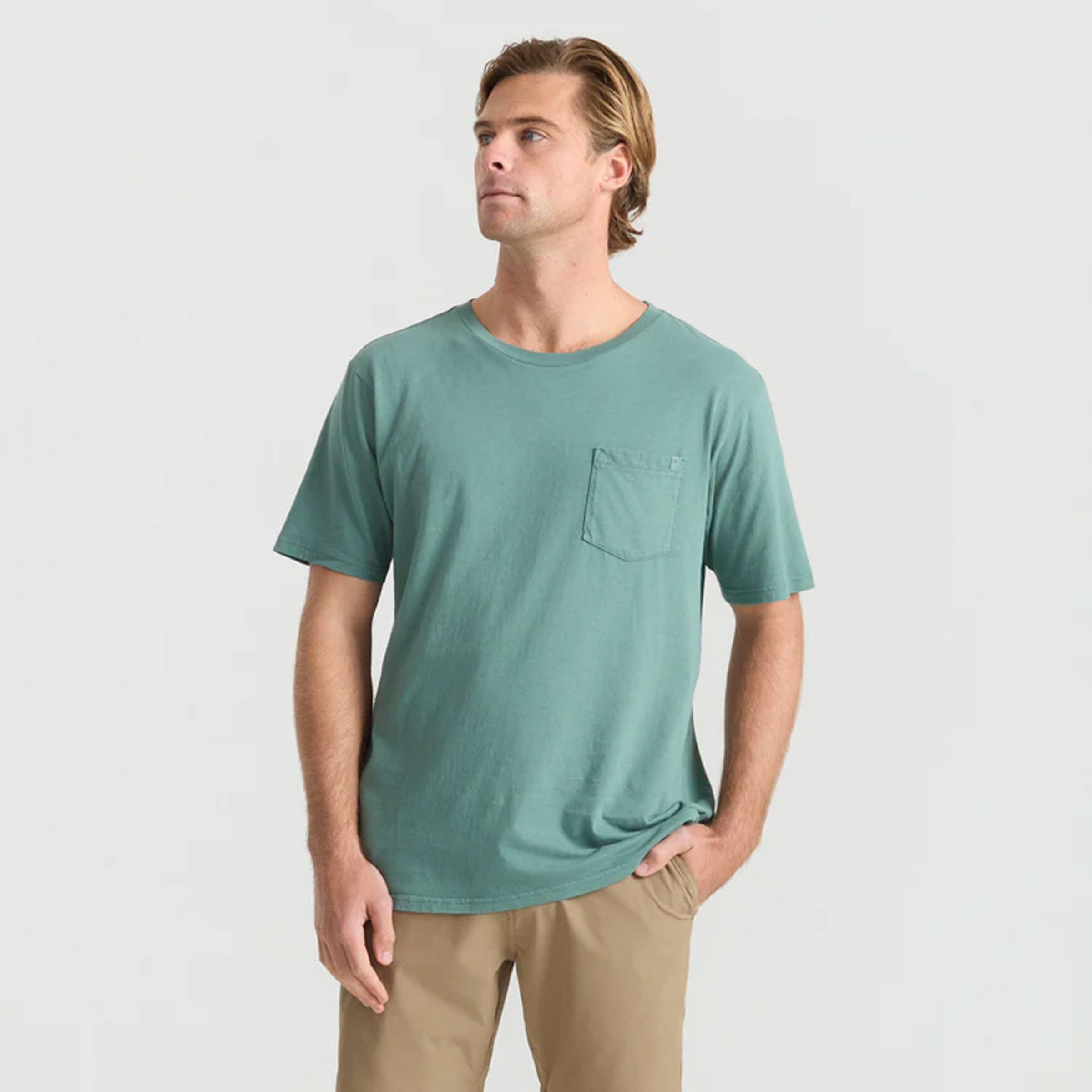 Roark Made To Fade Herren T-Shirts gruen Größe L Lifestyle Widerstandsfähig