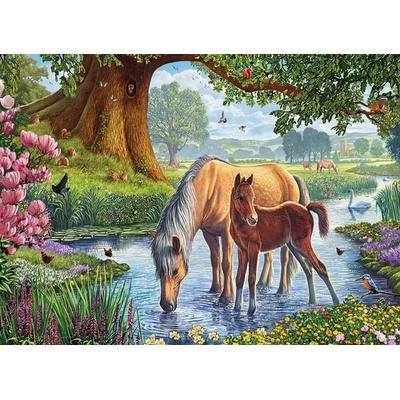 Puzzle 1000 Teile - Steve Crisp: The Fell Ponies by Steve Crisp
