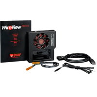 WireView Pro II GPU 12V-2x6 N Noctua Edition, Messgerät schwarz, Ausrichtung: Normal, Noctua NF-A4x10 PWM-Lüfter