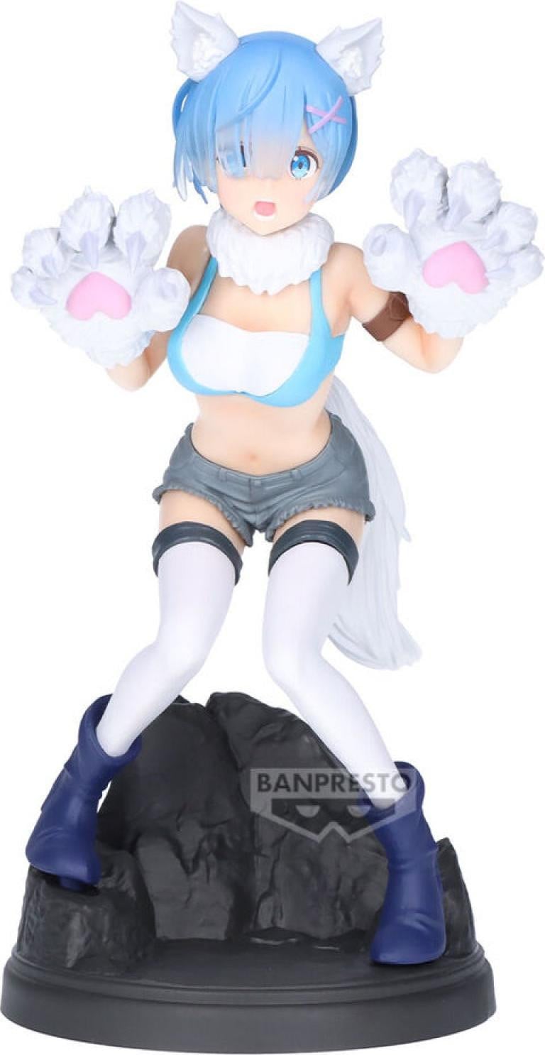Banpresto Rem Figurine Motions 22cm - Re:Zero: Beginnings of a Legend