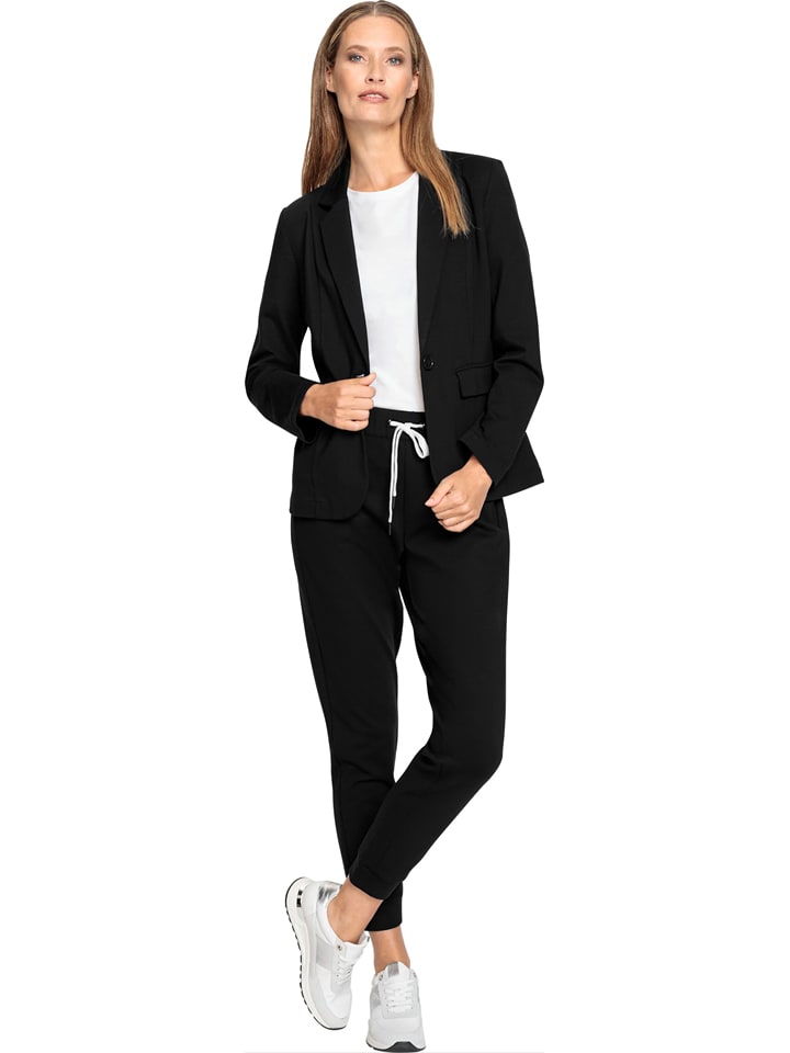 Heine 2tlg. Outfit in Schwarz - 38