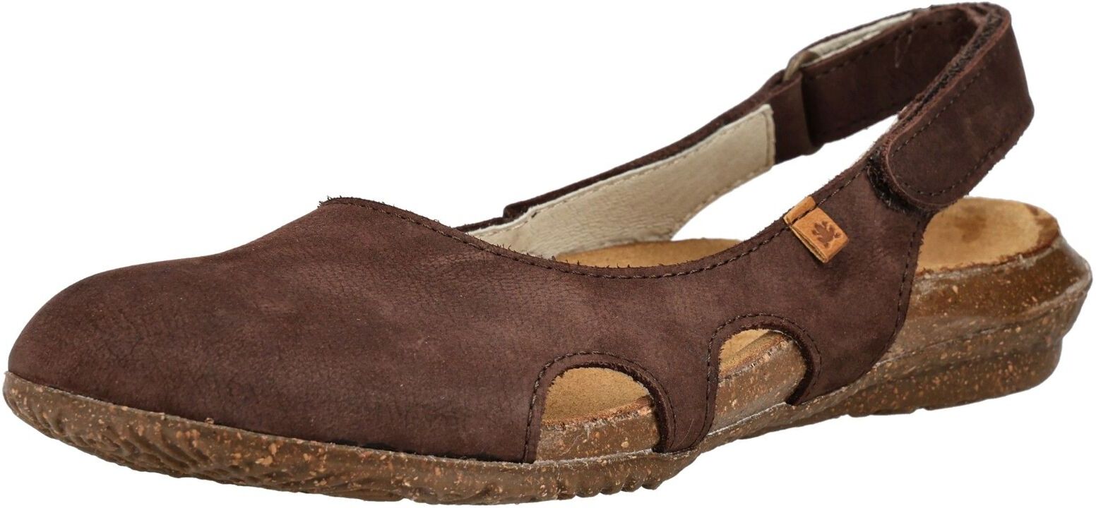 Ballerina EL NATURALISTA "El Naturalista Ballerinas Leder", Damen, Gr. 37, Leder, braun, Schuhe Ballerina