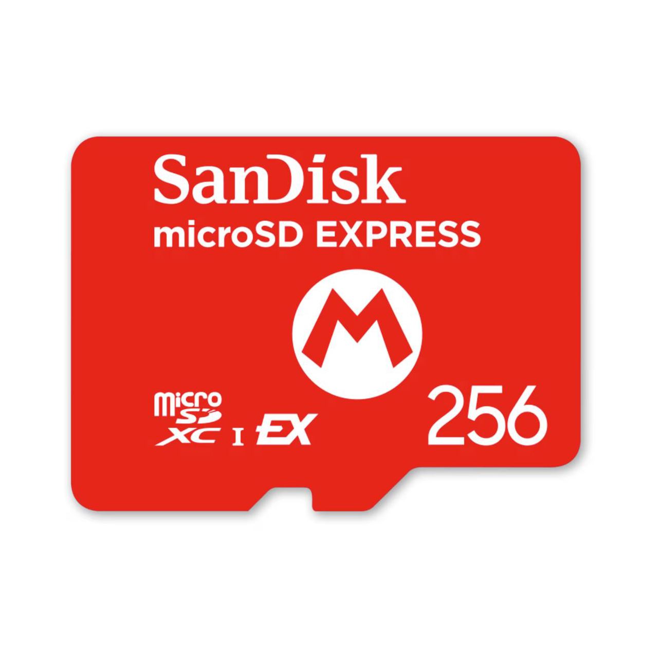 256GB SanDisk Nintendo microSDXC Express for Switch 2