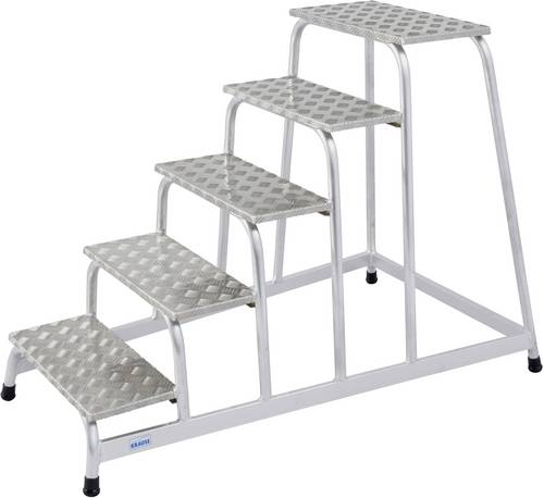 KRAUSE STABILO MontageTritt Alu, 5 Stufen