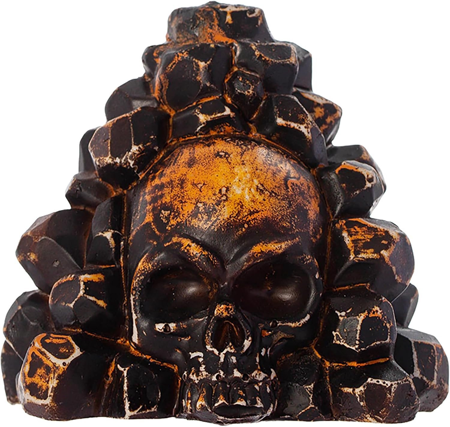Authentieke Aztec Death Whistle Mesoamerican Artifact met 126 dB geluid voor Halloween en feesten