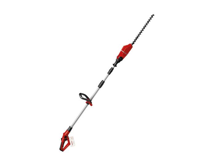 Akku-Heckenschere EINHELL Akku-Hochheckenschere GE-HH 18/45 , rot (bunt), Gartenscheren-Maschinen, Akku-Heckenschere