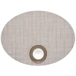 Chilewich, Tischset, Thatch Tischset oval pebble (1 Stk., 49 x 36 cm)