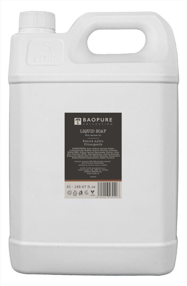Tirolix Sapone liquido tanica 5 l collezione BAOPURE