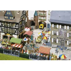 Faller 180582 - H0 - Wochenmarkt