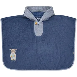 Sterntaler Badeponcho, blau