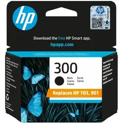 HP 300 Schwarz Original Druckerpatrone